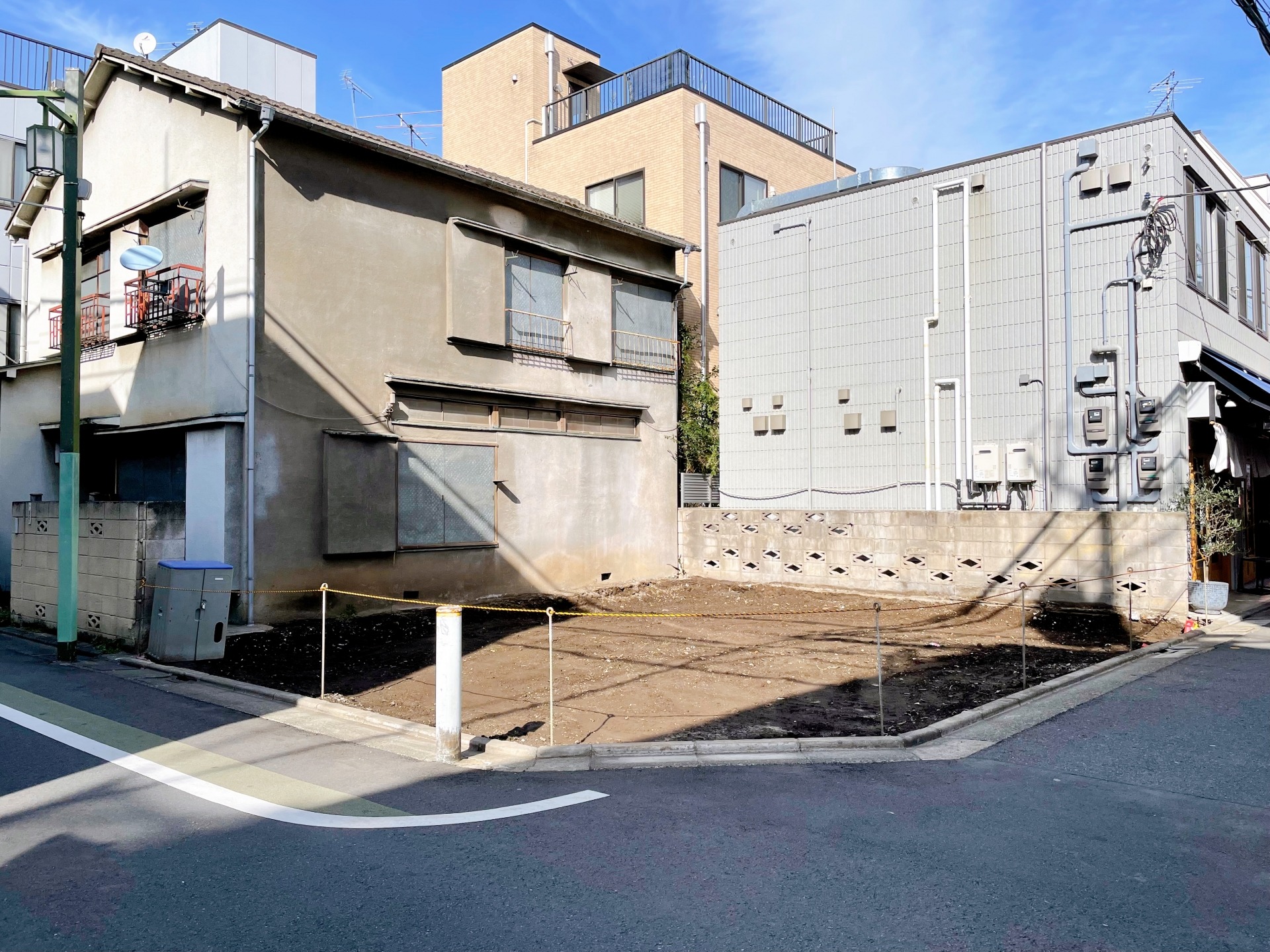 宅地を駐車場に