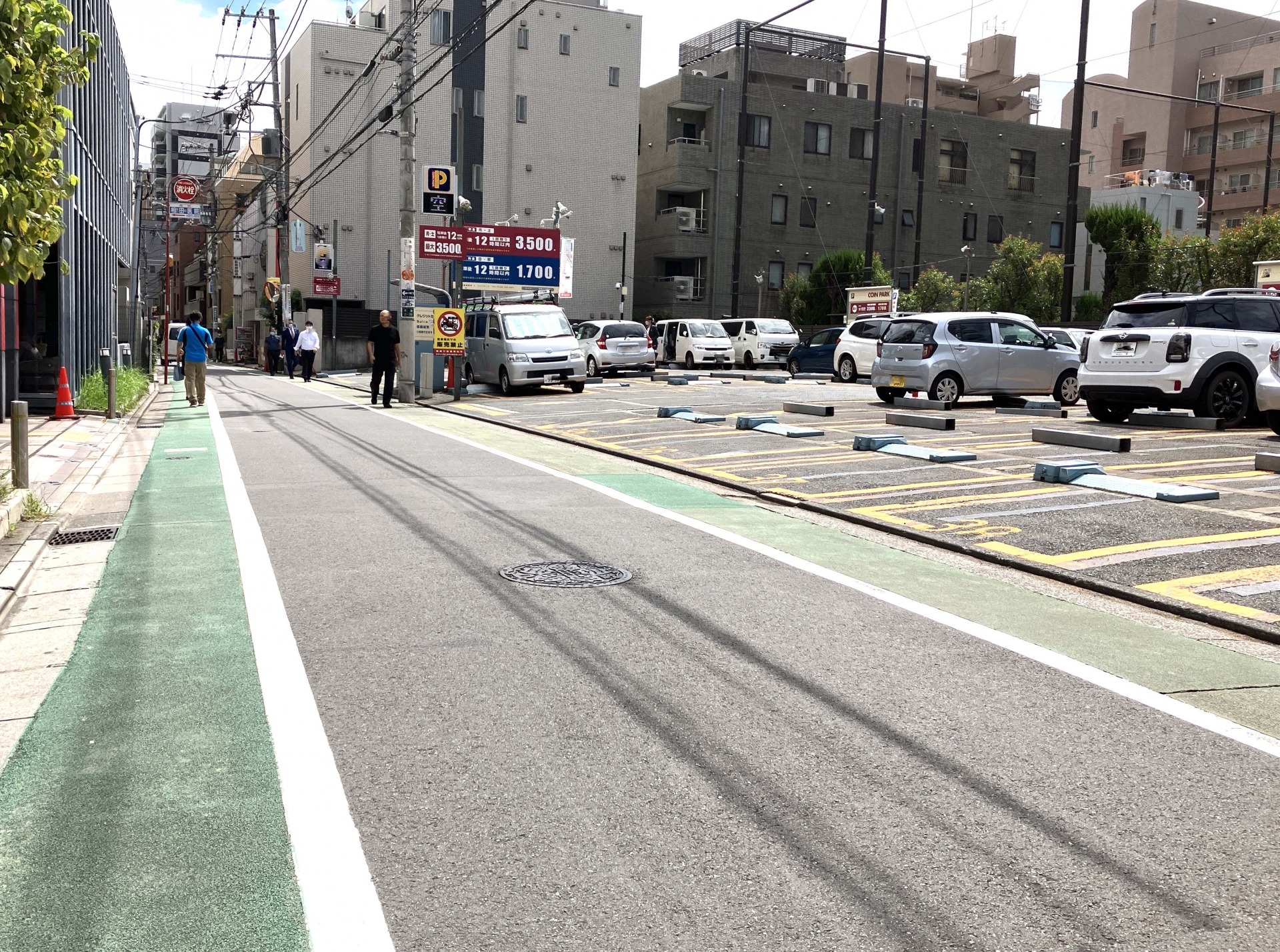 東京の駐車場